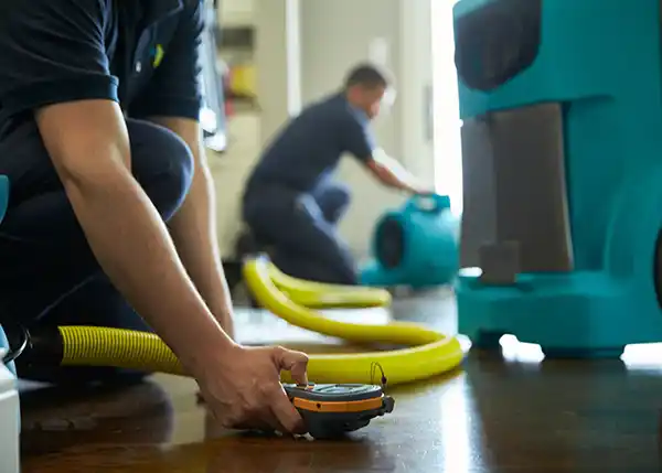 water damage restoration service Hallstead